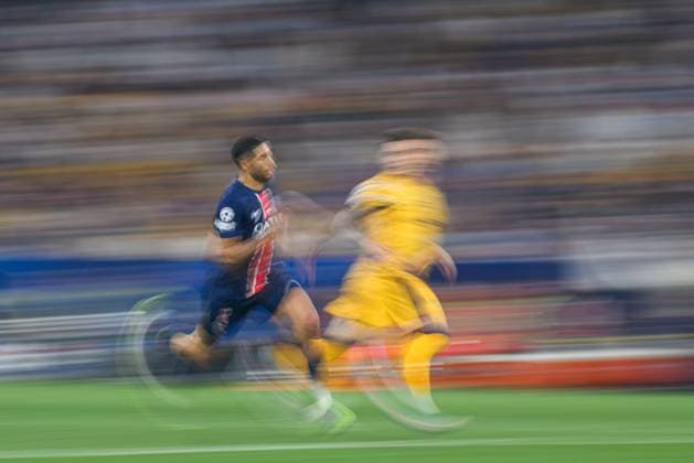 MUNICH, GERMANY - 31 MAY, 2025: - The final UEFA Champions League match Paris Saint-Germain, PSG vs FC Internazionale Milano, Inter at Allianz Arena.  Copyright: xVitaliixKliuievx