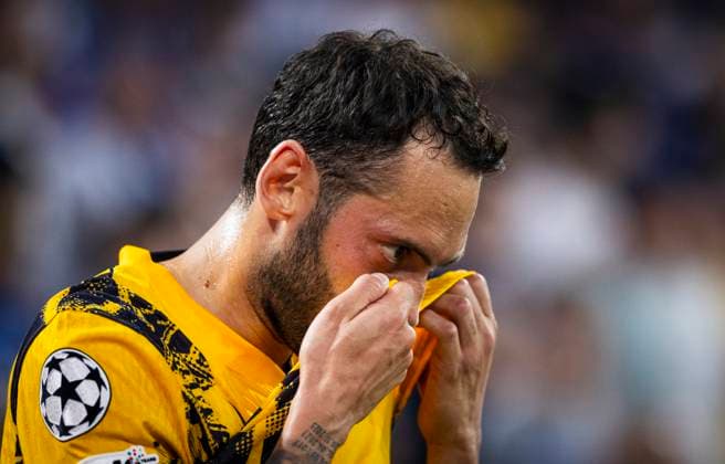 Munich, Germany 31st Mar 2025 Hakan Calhanoglu Inter Paris Saint Germain Inter Milan 31 05 2025