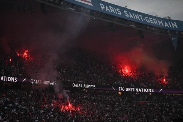 Champions League PSG vs Inter Milan in Paris - FA Paris Saint-Germain’s supporters attend the live diffusion of the UEFA Champions League final football match between Paris Saint-Germain and Inter Milan in Munich, at Parc des Princes Stadium in Paris on May 31, 2025. Photo by Firas Abdullah ABACAPRESS.COM Paris Ile-de-France France  Copyright: xAbdullahxFiras ABACAx
