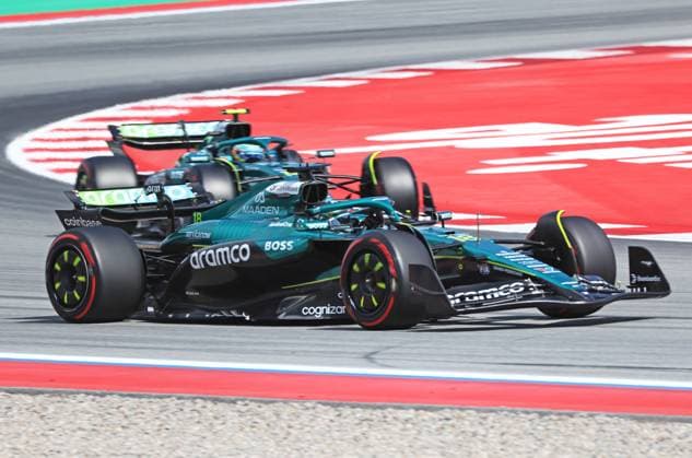 F1 Grand Prix of Spain - Qualifying Lance Stroll of the Aston Martin Aramco Formula One Team drives the Aston Martin AMR25 Mercedes during the qualifying session for the Formula 1 Aramco Grand Prix of Spain at Circuit de Barcelona-Catalunya in Barcelona, Spain, on May 31, 2025. Barcelona Spain  Copyright: xUrbanandsportx originalFilename:urbanandsport-formula1250531_nplYE.jpg