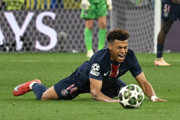 31 05 2025, xsltx, Football UEFA Champions League Final 2025, Paris St Germain Inter Milan v l Desire Doue Paris St Germain DFL DFB REGULATIONS PROHIBIT ANY USE OF PHOTOGRAPHS as IMAGE SEQUENCES and or QUASI VIDEO Muenchen