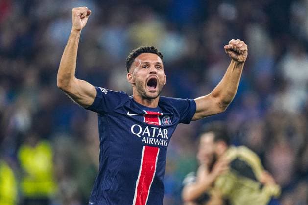 2025-05-31 Paris Saint-Germain v FC Internazionale Milano - UEFA Champions League Final 2025 MUNICH, GERMANY - MAY 31: Goncalo Ramos of Paris Saint-Germain celebrates the win during the UEFA Champions League Final 2025 match between Paris Saint-Germain and FC Internazionale Milano at Munich Football Arena on May 31, 2025 in Munich, Germany. Munich Munich Football Arena Germany Content not available for redistribution in The Netherlands directly or indirectly through any third parties. Copyright: xJorisxVerwijstx