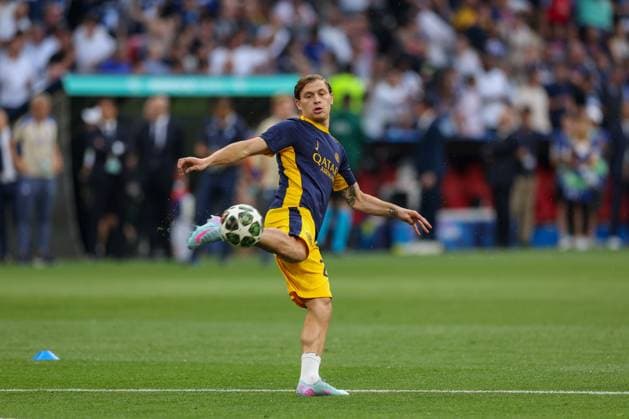 May 31, 2025, Munich, Bavaria, Germania: During the UEFA Champions League final in Munich on 31 05 2025 between Internazionale Milano vs FC Paris Saint-Germain at the Allianz Arena in Munich..In photo: Nicolo Barella of FC Internazionale Munich Germania - ZUMAs236 20250531_aap_s236_047 Copyright: xFabioxSassox