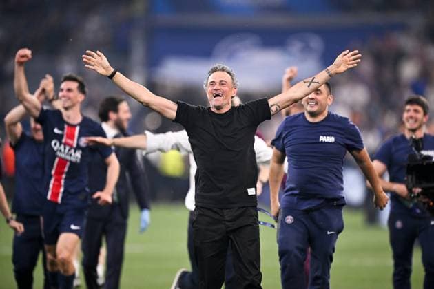 Paris Saint-Germain v Inter Milan - UEFA Champions League 2024 2025, Final Luis ENRIQUE (Entraineur PSG) during the UEFA Champions League 2024 2025, final match between Paris and Inter at Allianz Arena on May 31, 2025 in Munich, Germany. Munich Allemagne  Copyright: xFEPx 776328581
