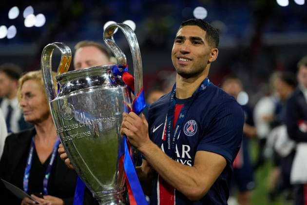 Football, Achraf Hakimi is Africas Footballer of the Year 2025, archive pictures