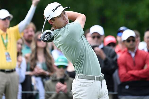 PGA, Golf Herren 2025: The Memorial Tournament MAY 31 May 31, 2025: Collin Morikawa (USA) drives on the 1st hole during Round 3 of the Memorial Tournament in Dublin, Ohio. Brent Clark Cal Media (Credit Image: Â Brent Clark Cal Sport Media) Dublin Oh USA EDITORIAL USE ONLY Copyright: xx ZUMA-20250531_zma_c04_113.jpg BrentxClarkx csmphotothree388675