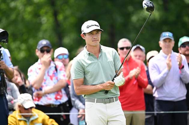 PGA, Golf Herren 2025: The Memorial Tournament MAY 31 May 31, 2025: Collin Morikawa (USA) on the 1st hole during Round 3 of the Memorial Tournament in Dublin, Ohio. Brent Clark Cal Media (Credit Image: Â Brent Clark Cal Sport Media) Dublin Oh USA EDITORIAL USE ONLY Copyright: xx ZUMA-20250531_zma_c04_125.jpg BrentxClarkx csmphotothree388706