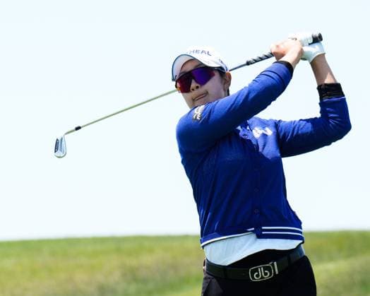 May 31, 2025, Madison, Wisconsin, USA: A LIM KIM of South Korea hits a tee shot during the third round of the 2025 LPGA, Golf Damen U.S. Womens Open at Erin Hills Golf Course in Erin, Wis. Madison USA - ZUMAb262 20250531_znp_b262_032 Copyright: xJeffxM.xBrownx