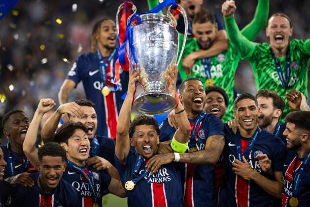 Munich, Germany 31st Mar 2025 Marquinhos Paris Paris Saint Germain Inter Milan 31 05 2025