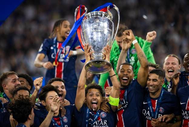 Munich, Germany 31st Mar 2025 Marquinhos Paris Paris Saint Germain Inter Milan 31 05 2025