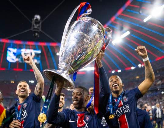 Munich, Germany 31st Mar 2025 Ousmane Dembele Paris Paris Saint Germain Inter Milan 31 05 2025