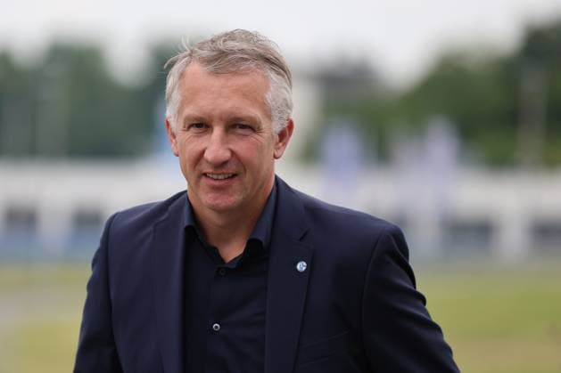 Introduction of FC Schalke 04 Chief Sports Officer Frank Baumann