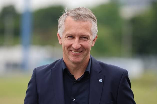 Introduction of FC Schalke 04 Chief Sports Officer Frank Baumann