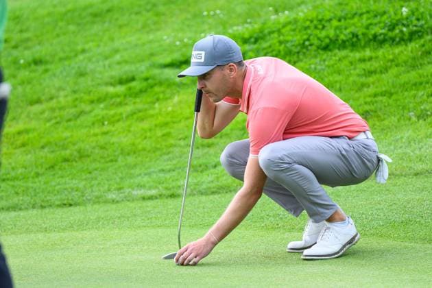 GOLF - Austrian Alpine Open HENNDORF,AUSTRIA,01.JUN.25 - GOLF - DP World Tour, Austrian Alpine Open, Golfclub Gut Altentann. Image shows Matthias Schwab (AUT).  GEPAxpictures xChristianxMoser