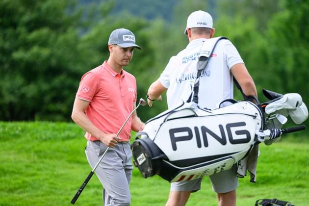 GOLF - Austrian Alpine Open HENNDORF,AUSTRIA,01.JUN.25 - GOLF - DP World Tour, Austrian Alpine Open, Golfclub Gut Altentann. Image shows Matthias Schwab (AUT).  GEPAxpictures xChristianxMoser