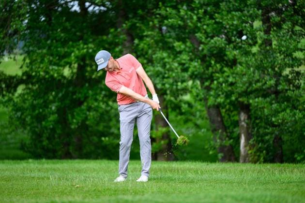 GOLF - Austrian Alpine Open HENNDORF,AUSTRIA,01.JUN.25 - GOLF - DP World Tour, Austrian Alpine Open, Golfclub Gut Altentann. Image shows Matthias Schwab (AUT).  GEPAxpictures xChristianxMoser