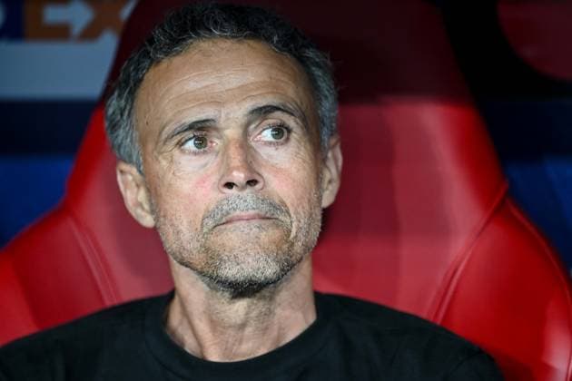 Coach Luis Enrique Paris Saint Germain Looks on during the UEFA Champions League Final 2025 between Paris Saint Germain and FC Internazionale Milano at Munich Football Arena on May 31, 2025 in Munich, Germany Photo by Harry Langer DeFodi Images