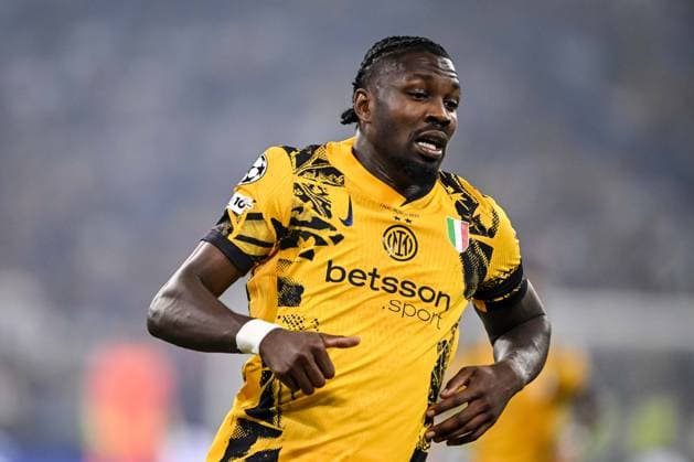 Marcus Thuram FC Internazionale Milano Looks on during the UEFA Champions League Final 2025 between Paris Saint Germain and FC Internazionale Milano at Munich Football Arena on May 31, 2025 in Munich, Germany Photo by Harry Langer DeFodi Images
