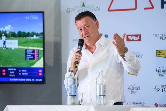 GOLF - Austrian Alpine Open HENNDORF,AUSTRIA,01.JUN.25 - GOLF - DP World Tour, Austrian Alpine Open, Golfclub Gut Altentann. Image shows Edwin Weindorfer (CEO Golf Enterprises).  GEPAxpictures xChristianxMoser