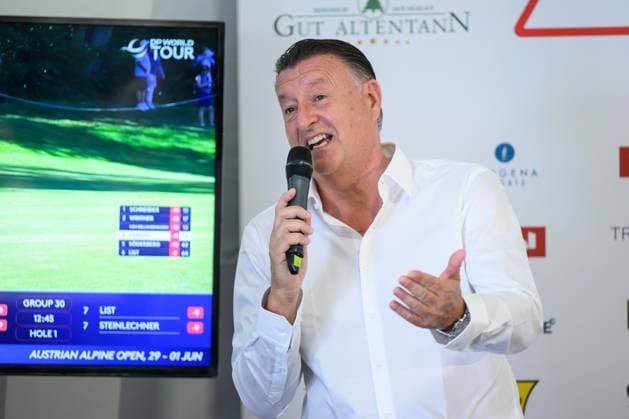 GOLF - Austrian Alpine Open HENNDORF,AUSTRIA,01.JUN.25 - GOLF - DP World Tour, Austrian Alpine Open, Golfclub Gut Altentann. Image shows Edwin Weindorfer (CEO Golf Enterprises).  GEPAxpictures xChristianxMoser