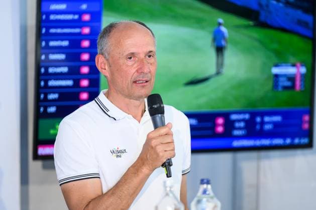 GOLF - Austrian Alpine Open HENNDORF,AUSTRIA,01.JUN.25 - GOLF - DP World Tour, Austrian Alpine Open, Golfclub Gut Altentann. Image shows Leo Bauernberger (CEO SalzburgerLand Tourismus).  GEPAxpictures xChristianxMoser
