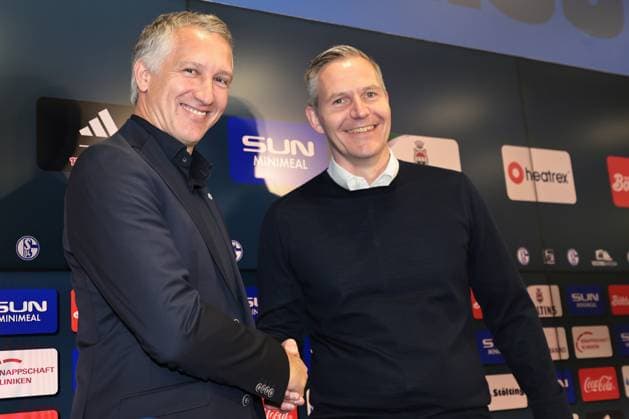Introduction of FC Schalke 04 Chief Sports Officer Frank Baumann