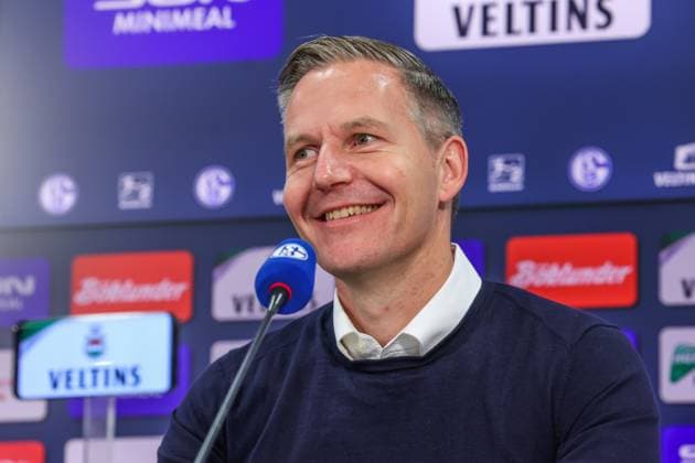 01 06 2025, Football, Season 2024 2025, 2 Bundesliga, Presentation of Frank Baumann, Axel Hefer FC Schalke 04 Gelsenkirchen Veltins Arena NRW Germany xRHR FOTOx Copyright: RHR-FOTOx RHR-FOTO