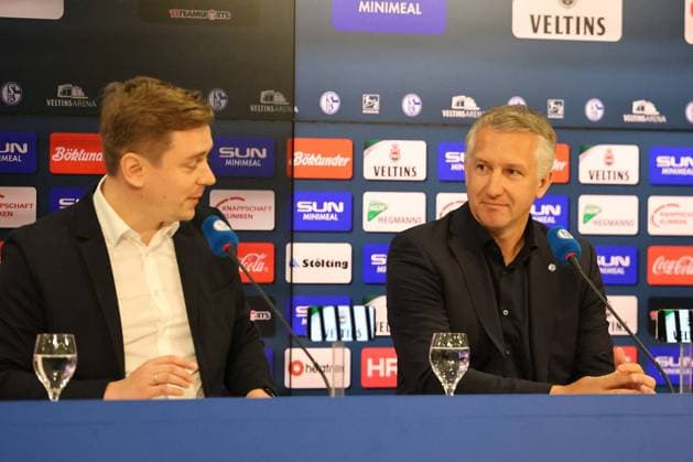 Introduction of FC Schalke 04 Chief Sports Officer Frank Baumann
