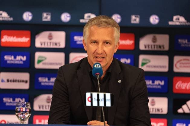 Introduction of FC Schalke 04 Chief Sports Officer Frank Baumann