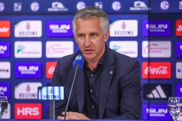 01 06 2025, Football, Season 2024 2025, 2 Bundesliga, Presentation of Frank Baumann, Chief Sports Officer Frank Baumann FC Schalke 04 Gelsenkirchen Veltins Arena NRW Germany xRHR FOTOx Copyright: RHR-FOTOx RHR-FOTO