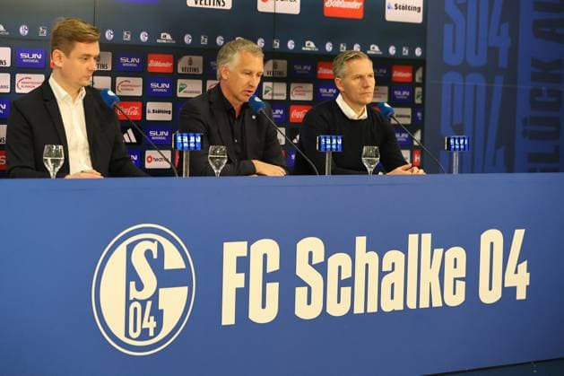 Introduction of FC Schalke 04 Chief Sports Officer Frank Baumann
