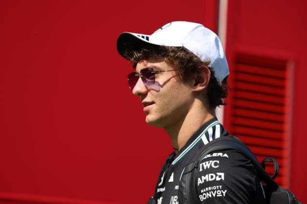 Andrea Kimi Antonelli Mercedes AMG Petronas Formula One Team, 12 , Race day, ESP, Formula 1 World Championship, Aramco Grand Prix of Spain, Circuit de Barcelona Catalunya, 2025 season, 01 06 2025 ITA, Formula 1 World Championship, Spanish Grand Prix, 01 06 2024 Barcelona Copyright: xEibner-Pressefoto AnnikaxGrafx EP_AGF