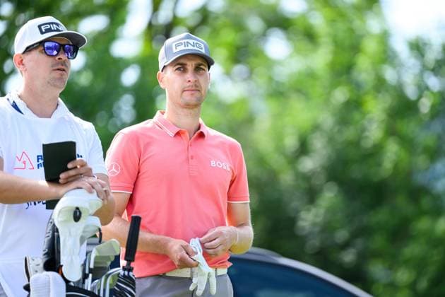 GOLF - Austrian Alpine Open HENNDORF,AUSTRIA,01.JUN.25 - GOLF - DP World Tour, Austrian Alpine Open, Golfclub Gut Altentann. Image shows Matthias Schwab (AUT).  GEPAxpictures xChristianxMoser