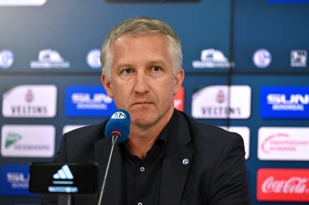 Frank Baumann Board Member Sport FC Schalke 04 01 06 2025, Soccer 2 Bundesliga, Introduction of Frank Baumann as Board Member Sport at FC Schalke 04 Photo Maik Hölter Team2 Gelsenkirchen Veltins Arena Nordrhein Westfalen Germany Team2
