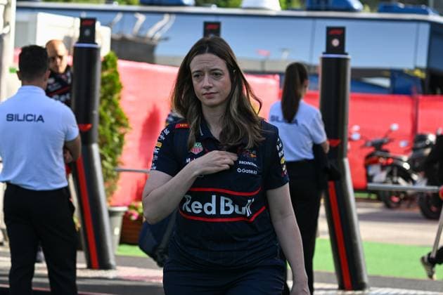 Formula 1 GP Barcelona Sunday, 01 06 2025 Hannah Schmitz, Oracle Red Bull Racing Formula 1 GP Barcelona Sunday, 01 06 2025 Copyright: xBEAUTIFULxSPORTS Erlhofx