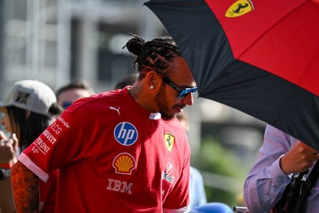 Formula 1 GP Barcelona Sunday, 01 06 2025 Lewis Hamilton 44, Scuderia Ferrari Formula 1 GP Barcelona Sunday, 01 06 2025 Copyright: xBEAUTIFULxSPORTS Erlhofx