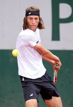 TENNIS - French Open 2025 PARIS,FRANCE,01.JUN.25 - TENNIS - ATP, Tennis Herren World Tour, French Open, Roland Garros, Grand Slam. Image shows Thilo Behrmann (AUT).  GEPAxpictures xMichaelxRiedler