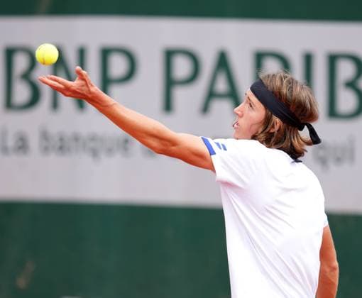 TENNIS - French Open 2025 PARIS,FRANCE,01.JUN.25 - TENNIS - ATP, Tennis Herren World Tour, French Open, Roland Garros, Grand Slam. Image shows Thilo Behrmann (AUT).  GEPAxpictures xMichaelxRiedler
