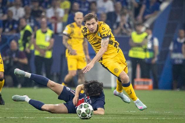 FOOTBALL : PSG vs Inter de Milan- Finale Ligue des Champions MUNCHEN, 31 05 2025, Allianz Arena NICOLO BARELLA 23  Copyright: xelyxandroxcegarrax