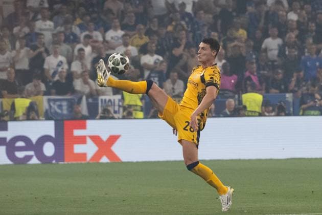Benjamin Pavard Inter Milan, 28 GER, Paris Saint Germain vs Inter Milan, Football, Men, UEFA Champions League Final Muenchen 2025, Season 2024 2025, 31 05 2025, GER, Paris Saint Germain vs Inter Milan, Football, Men, UEFA Champions League Final Muenchen 2025, Season 2024 2025, 31 05 2025 Muenchen Copyright: xEibner-Pressefoto WolfgangxFrankx EP_WFK