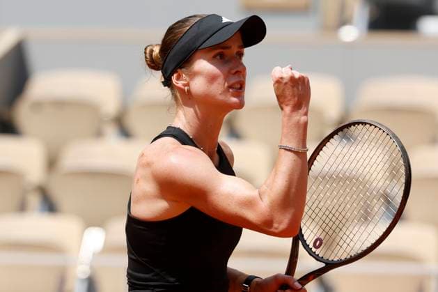 June 1, 2025, Paris, Paris, France: Elina Svitolina (UKR) react during the tennis Grand Slam of Roland Garros 2025, match Jasmine Paolini (ITA) and Elina Svitolina (UKR) at Roland Garros Stadium - on June 1st 2025.Paris - France Paris France - ZUMAb253 20250601_zsp_b253_050 Copyright: xLoicxBaratouxx