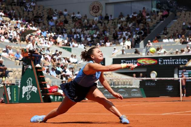 TENNIS : Roland Garros 2025 - Internationaux de France - 01 06 2025 Jasmine Paolini (ITA) Vs Elina Svitolina (UKR) ParisFrance  Copyright: xMichtofx