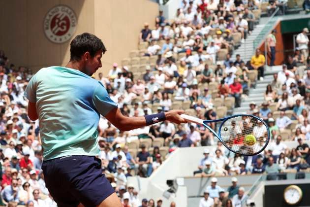 TENNIS : Roland Garros 2025 - Internationaux de France - 01 06 2025 Alexei Popyrin (AUS) Vs Tommy Paul (USA) ParisFrance  Copyright: xMichtofx