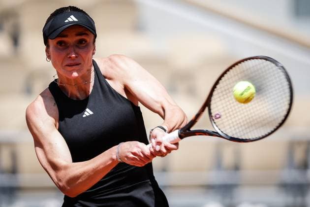 June 1, 2025, Paris, France, France: Elina SVITOLINA of Ukraine during the eighth day of Roland-Garros 2025, French Open 2025, Grand Slam tennis tournament at Roland-Garros Stadium on June 01, 2025 in Paris, France. Paris France - ZUMAm308 20250601_zsp_m308_007 Copyright: xMatthieuxMirvillex