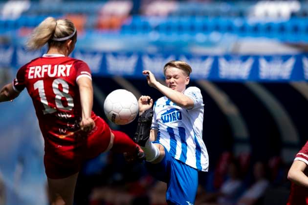 Football, Women, RL Nordost, FC Hansa Rostock - 1. FFV Erfurt
