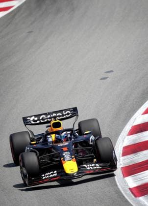BARCELONA - Max Verstappen (Red Bull Racing) in action at the Circuit de Barcelona-Catalunya during the Spanish Grand Prix. ANP SANDER KING xVIxANPxSportx xxANPxIVx 529108447 originalFilename: 529108447.jpg