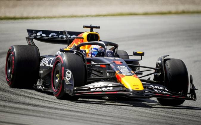 BARCELONA - Max Verstappen (Red Bull Racing) in action at the Circuit de Barcelona-Catalunya during the Spanish Grand Prix. ANP SANDER KING xVIxANPxSportx xxANPxIVx 529108807 originalFilename: 529108807.jpg