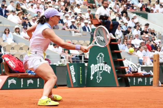 TENNIS : Roland Garros 2025 - Internationaux de France - 01 06 2025 Elena Rybakina (KAZ) Vs Iga Swiatek (POL) ParisFrance  Copyright: xMichtofx