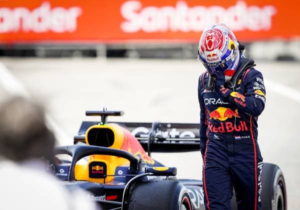 BARCELONA - Max Verstappen (Red Bull Racing) at the Circuit de Barcelona-Catalunya after the Spanish Grand Prix. ANP SANDER KING xVIxANPxSportx xxANPxIVx 529110757 originalFilename: 529110757.jpg