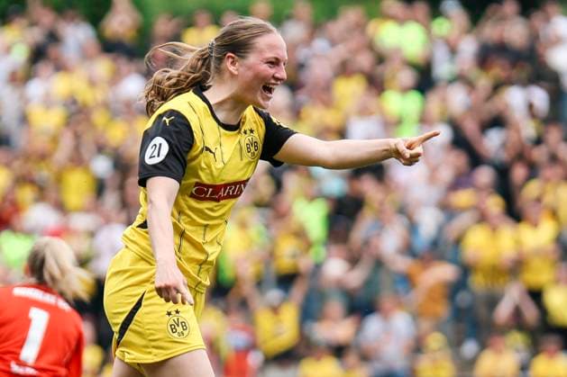 Association Cup Final BVB FC Schalke 04 on 01 06 2025 Annika Enderle Borussia Dortmund, 19 to 2 0 Association Cup Final BVB FC Schalke 04 Dortmund, Stadion Rote Erde on 01 06 2025 Copyright: xBEAUTIFULxSPORTS Freisenx